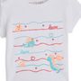 Voir la diapositive 2 : INEXTENSO T-shirt manches courtes bébé fille