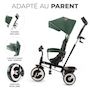 Voir la diapositive 4 : KINDERKRAFT Tricycle evolutif poussette avec pare soleil regl