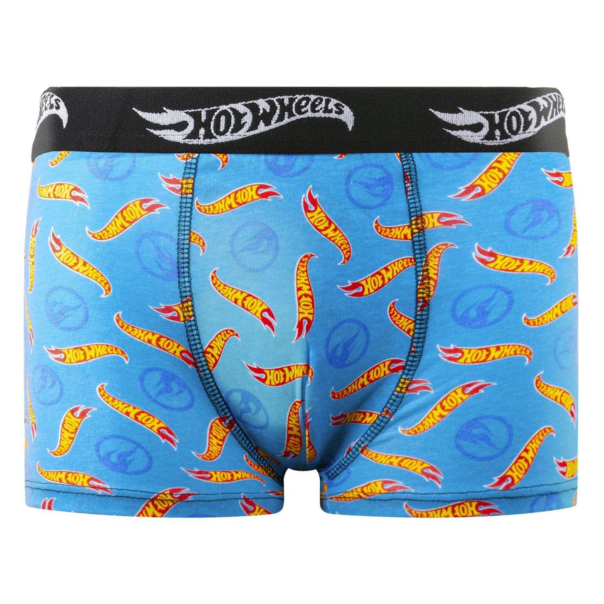 Voir la diapositive 6 : Hot Wheels Lot de 4 boxers enfant Hot Wheels