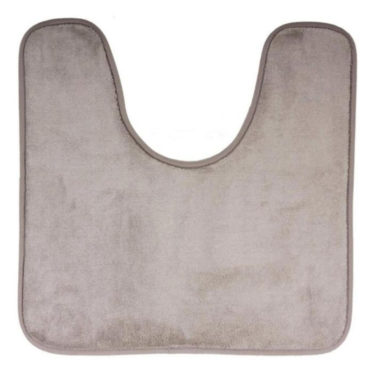 Paris Prix Tapis Contour WC  Mémoire  48x48cm Taupe