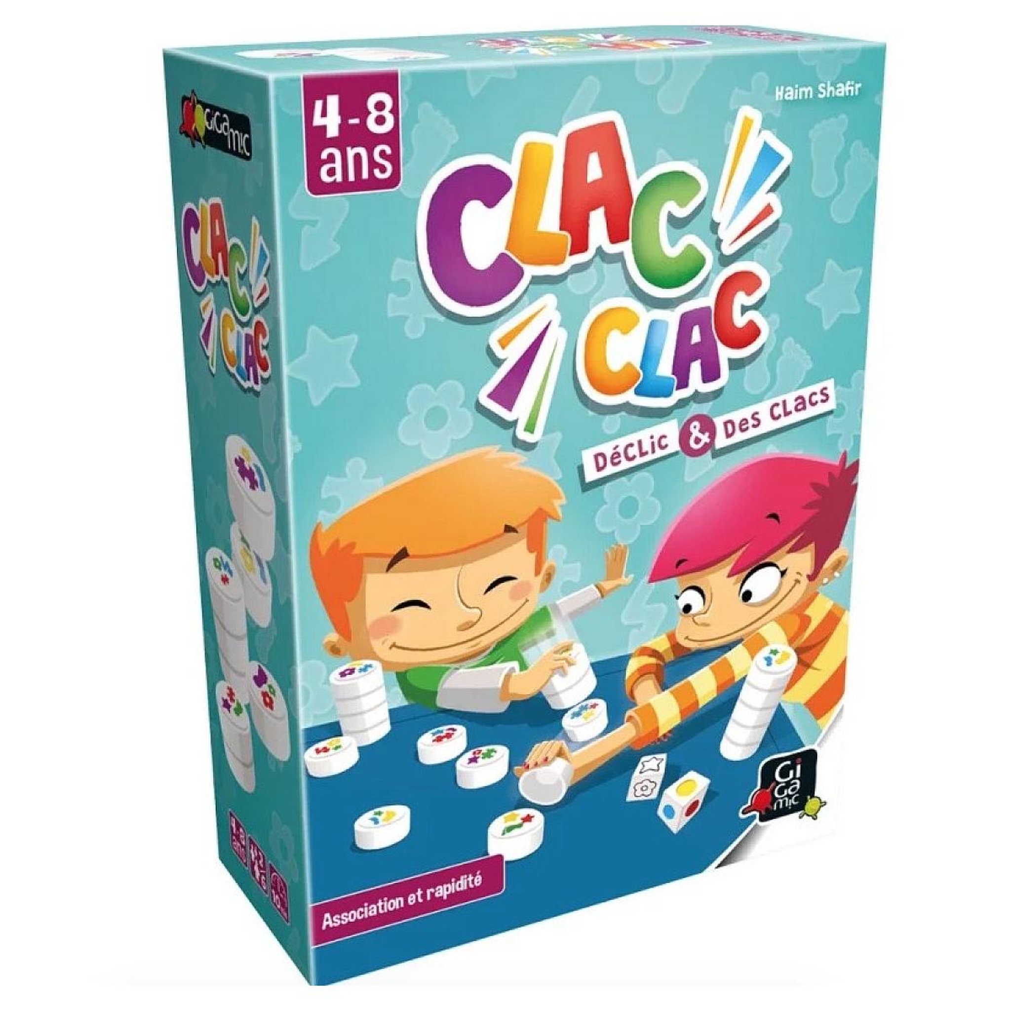Gigamic Clac Clac jeu de reflex visuel edition 2026
