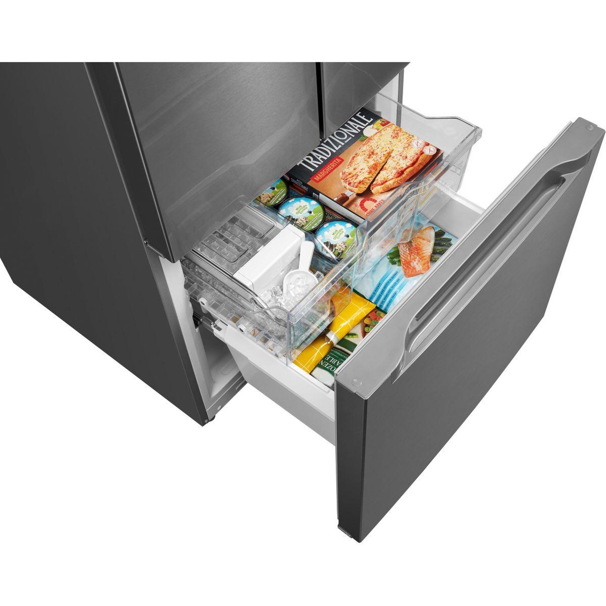 Voir la diapositive 5 : ESSENTIEL B Réfrigérateur multi portes ermv170-75miv1