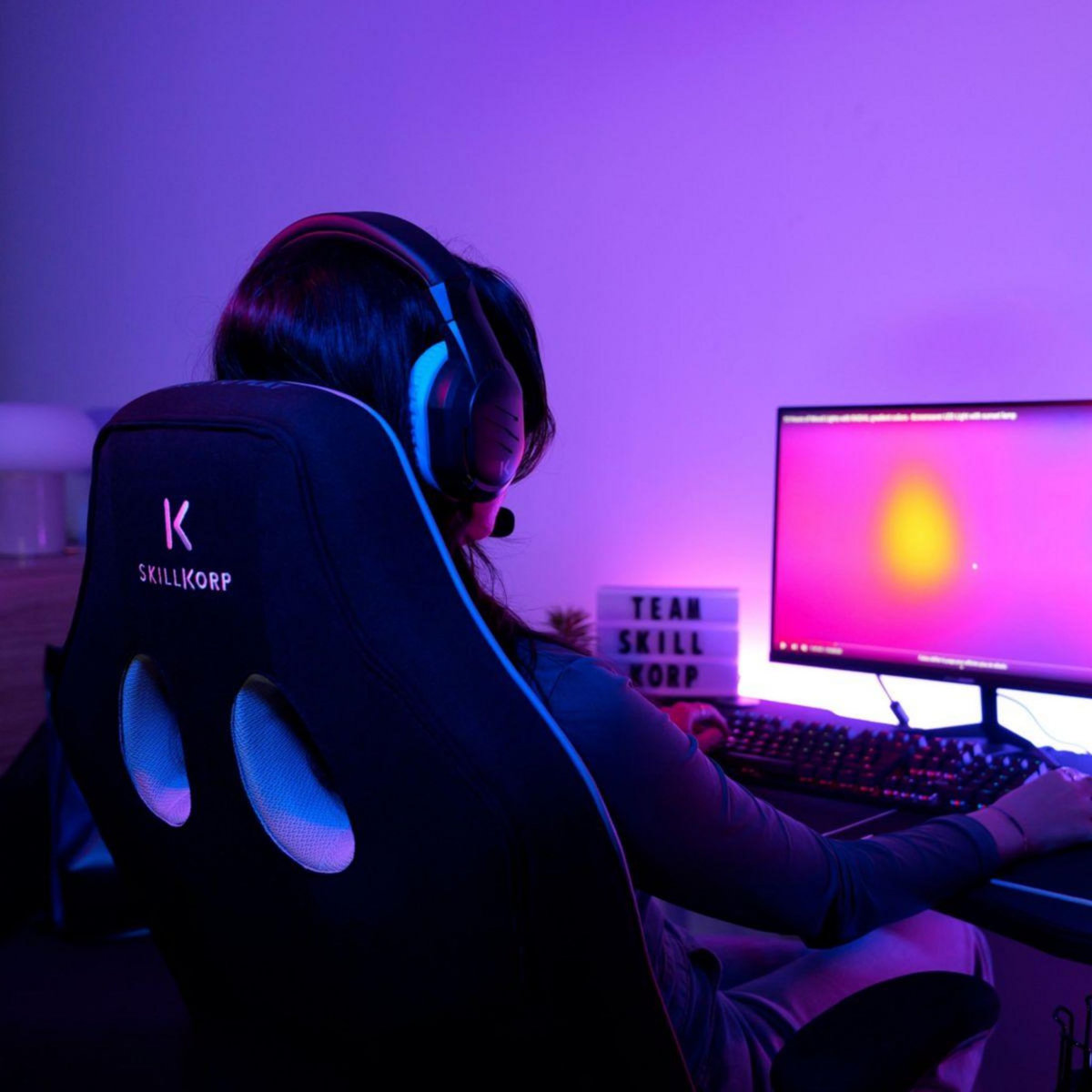SKILLKORP Chaise gaming C5