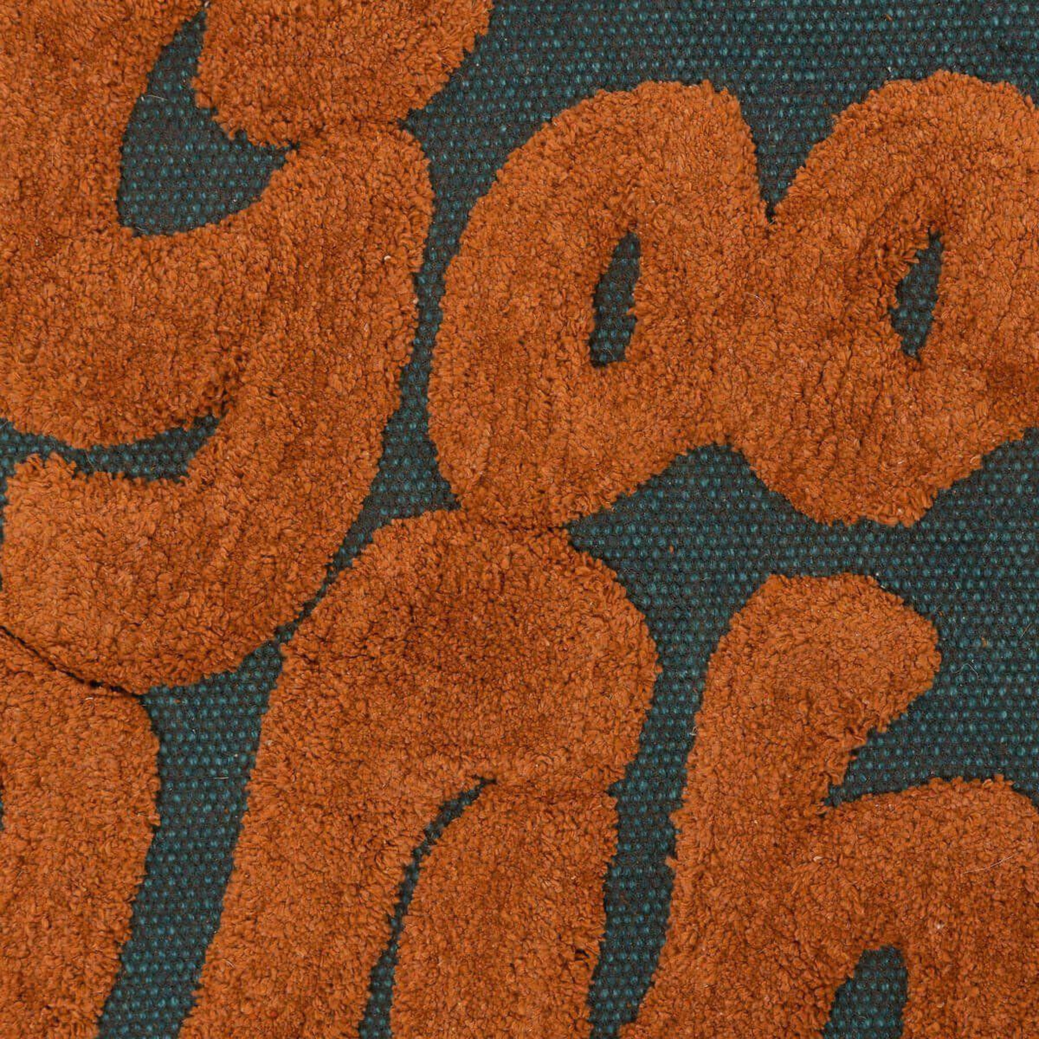 Voir la diapositive 3 : ATMOSPHERA Tapis déco design  be vintage  60x90cm bleu