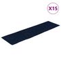 Voir la diapositive 2 : VIDAXL Tapis d'escalier autocollants Rectangulaire 15 pcs 76x20cm Bleu
