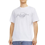 Jack & Jones T-Shirt  Homme Jack & Jones Ferris. Coloris disponibles : Blanc