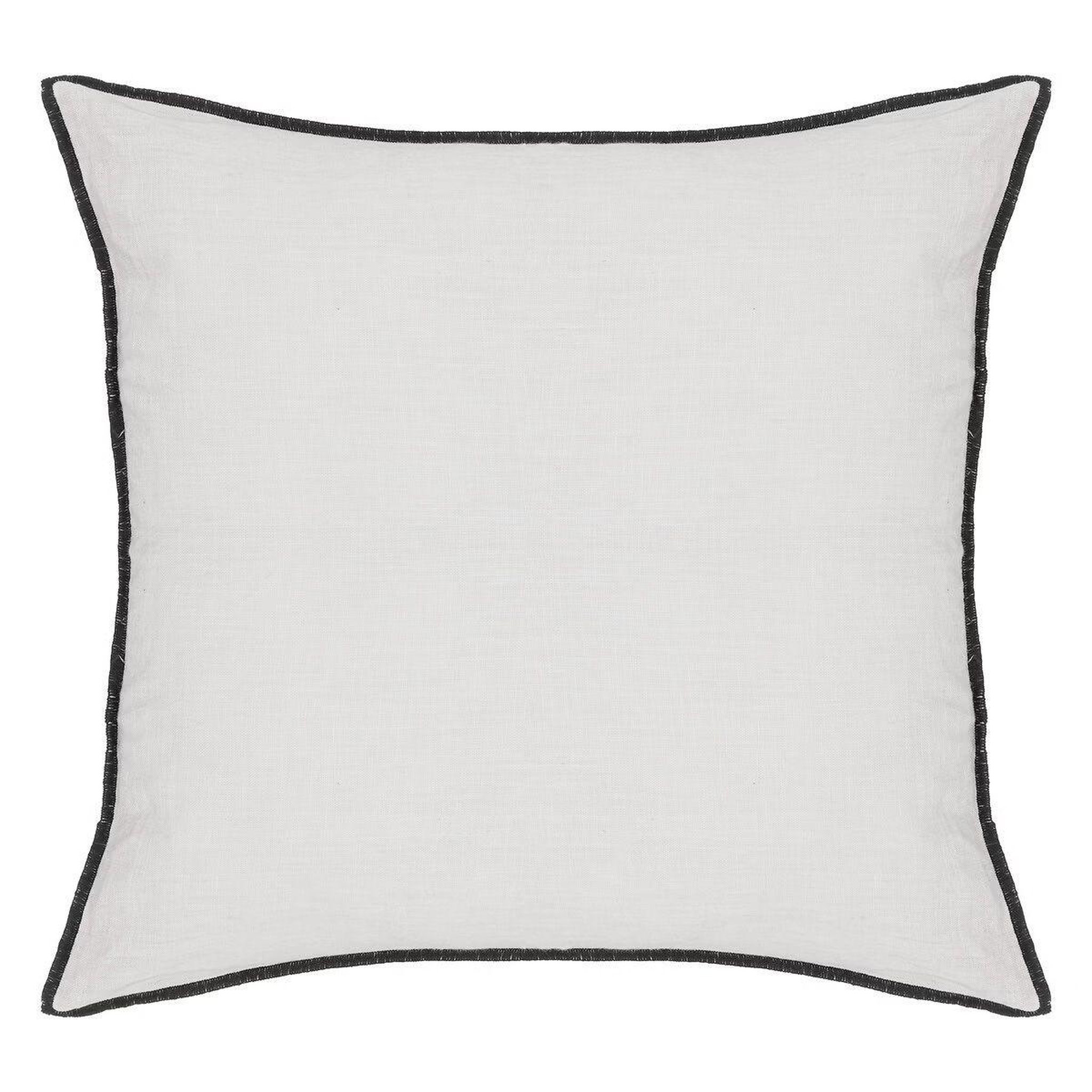 ATMOSPHERA Coussin déco  linah  45x45cm blanc