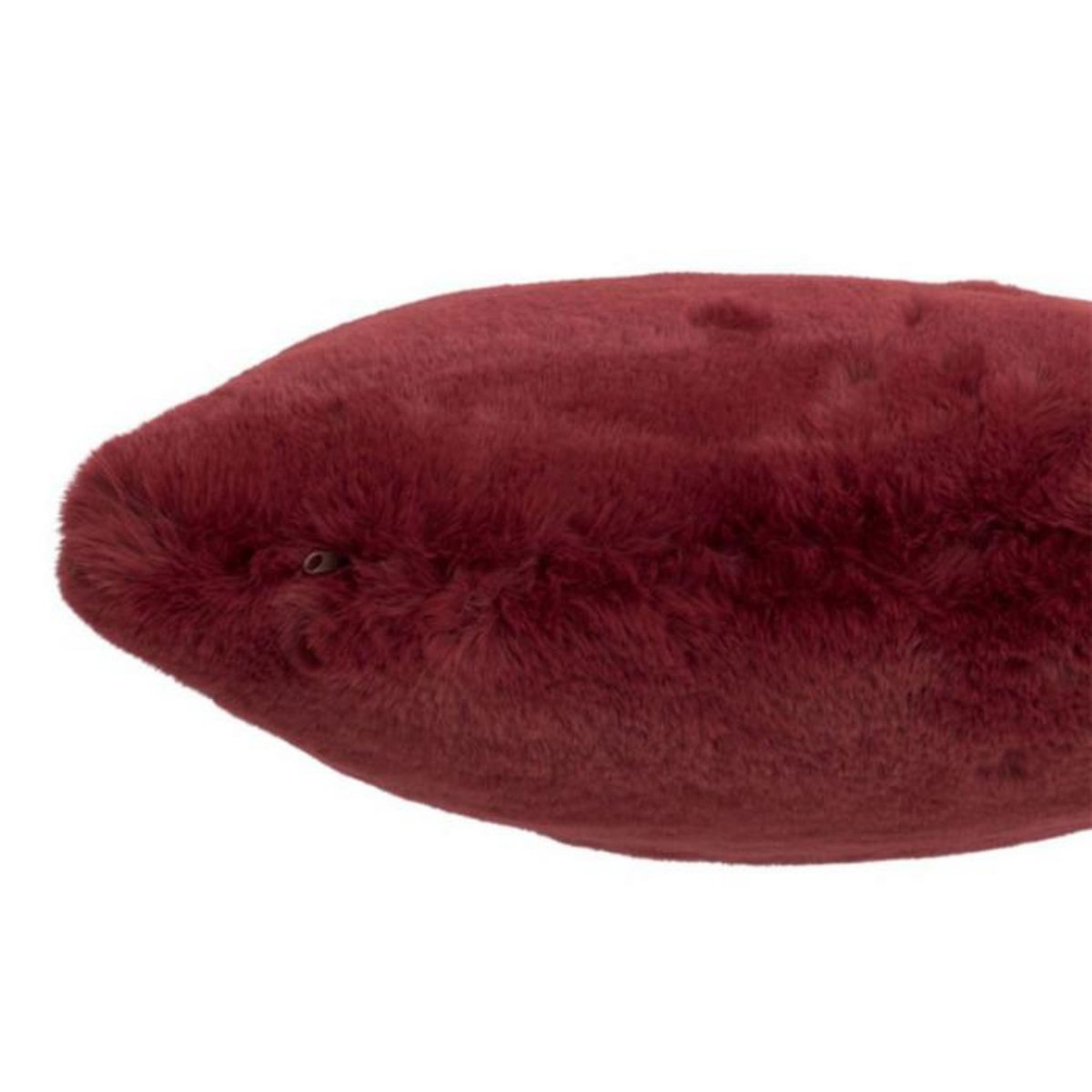 Paris Prix Coussin Imitation Fourrure  Cutie  45x45cm Rouge