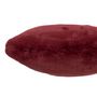 Voir la diapositive 2 : Paris Prix Coussin Imitation Fourrure  Cutie  45x45cm Rouge
