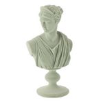 Paris Prix Buste Femme  Grecque  33cm Menthe