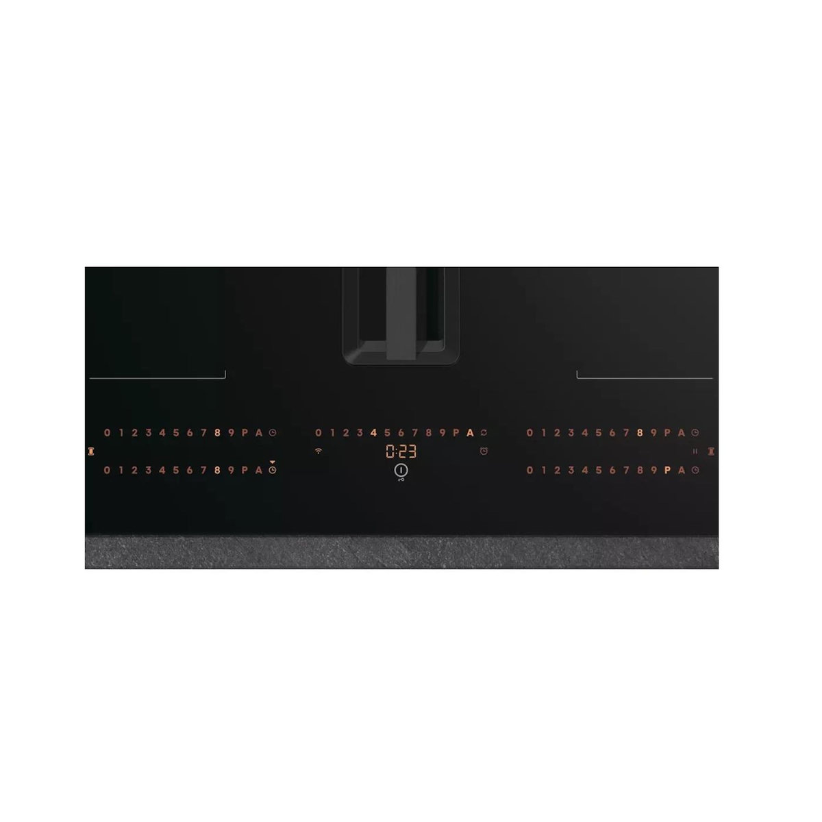 Hisense Plaque induction aspirante 4 feux 7160w noir - HEH8443BSCWF1