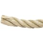 Voir la diapositive 2 : Corderies tournonaises Corde beige polypropylène  50m, Ø18mm
