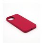 Voir la diapositive 3 : CASYX Coque iPhone 15 Magsafe sillicone Rouge Carmin