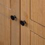 Voir la diapositive 5 : VIDAXL Garde-robe 80x50x171,5 cm Pin massif Assortiment Panama
