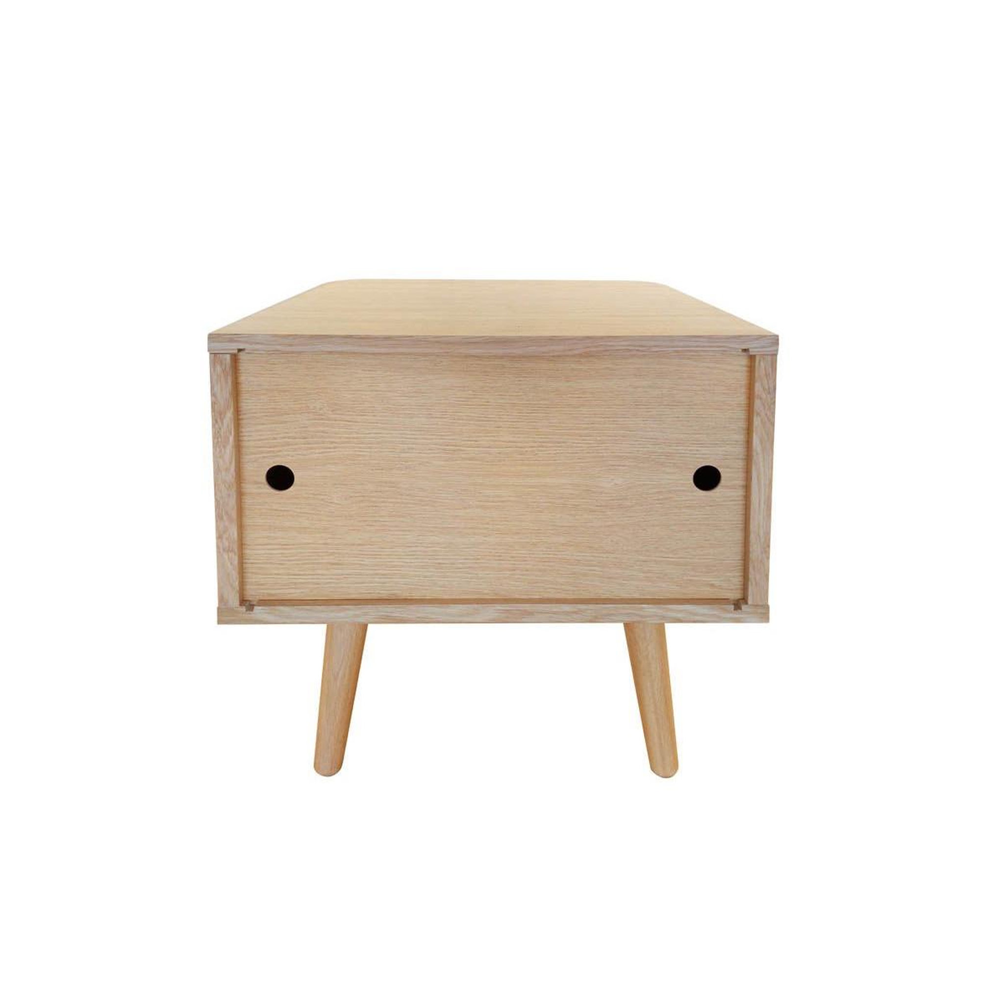 Voir la diapositive 6 : Paris Prix Table de chevet design  rove  50cm chêne