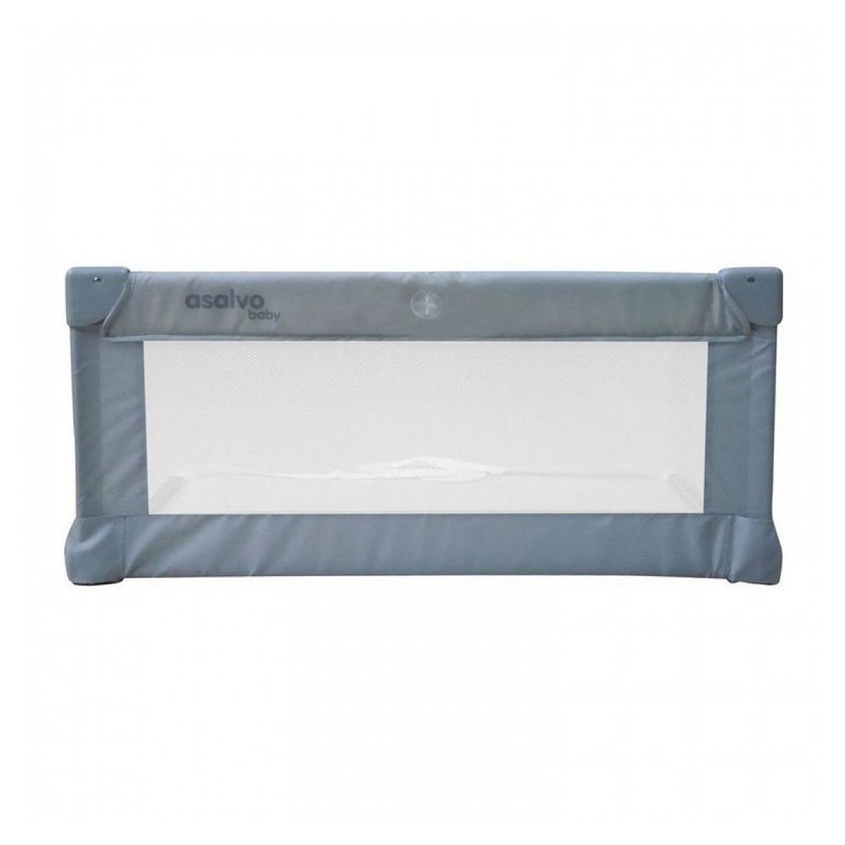 Asalvo Rail de lit 90 cm - couleur gris