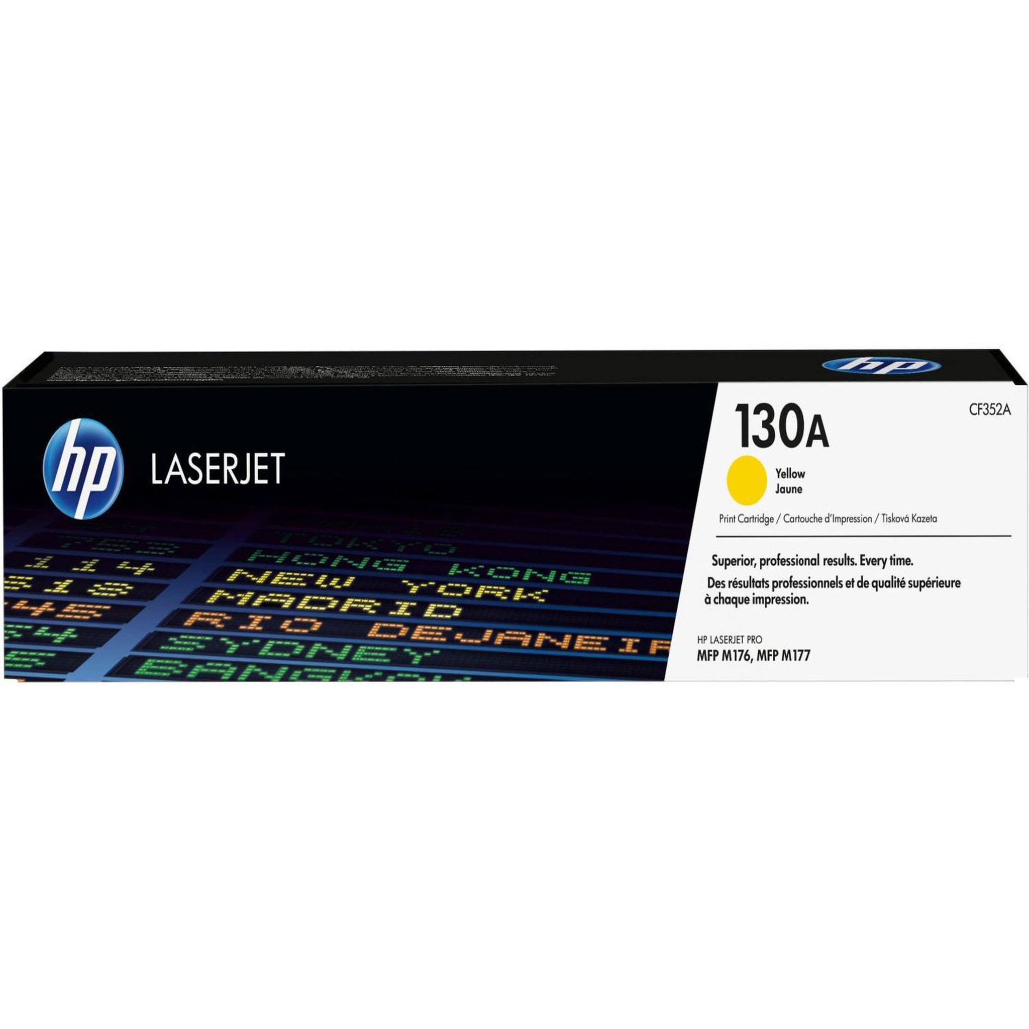 Voir la diapositive 3 : HP HP Cartridge No 130A HP130A HP 130A Yellow Gelb (CF352A)
