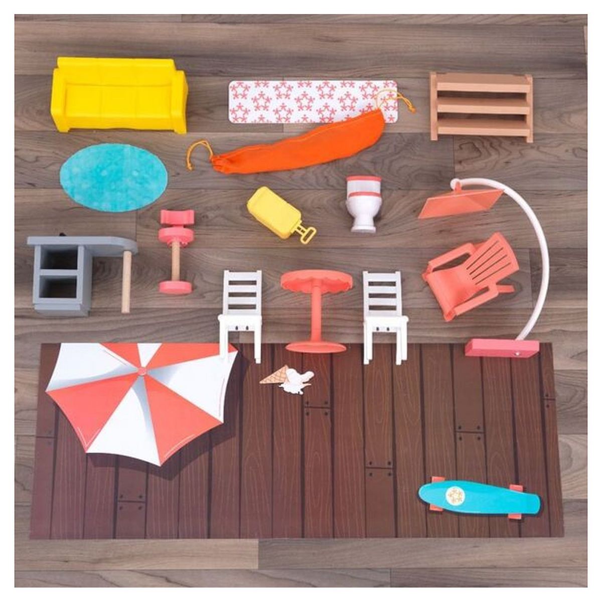 Kidkraft Maison de poupées Ferris Wheel Fun Beach