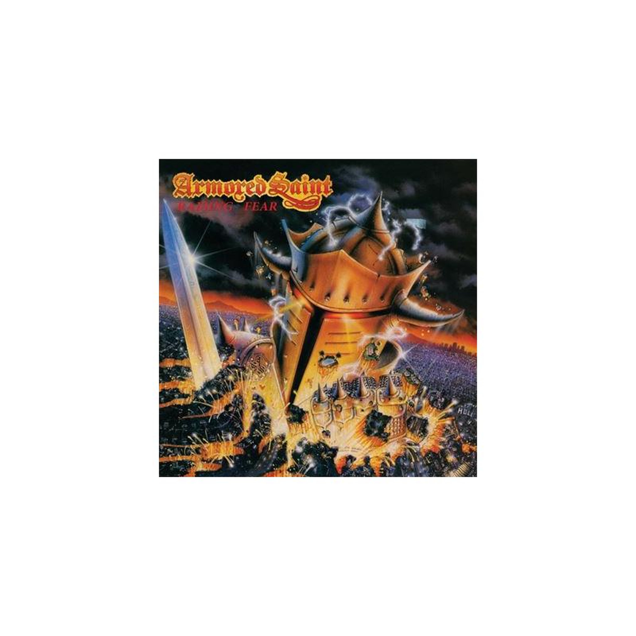 Vinyle 33t lp armored saint « raising fear » édition anniversaire métal/rock