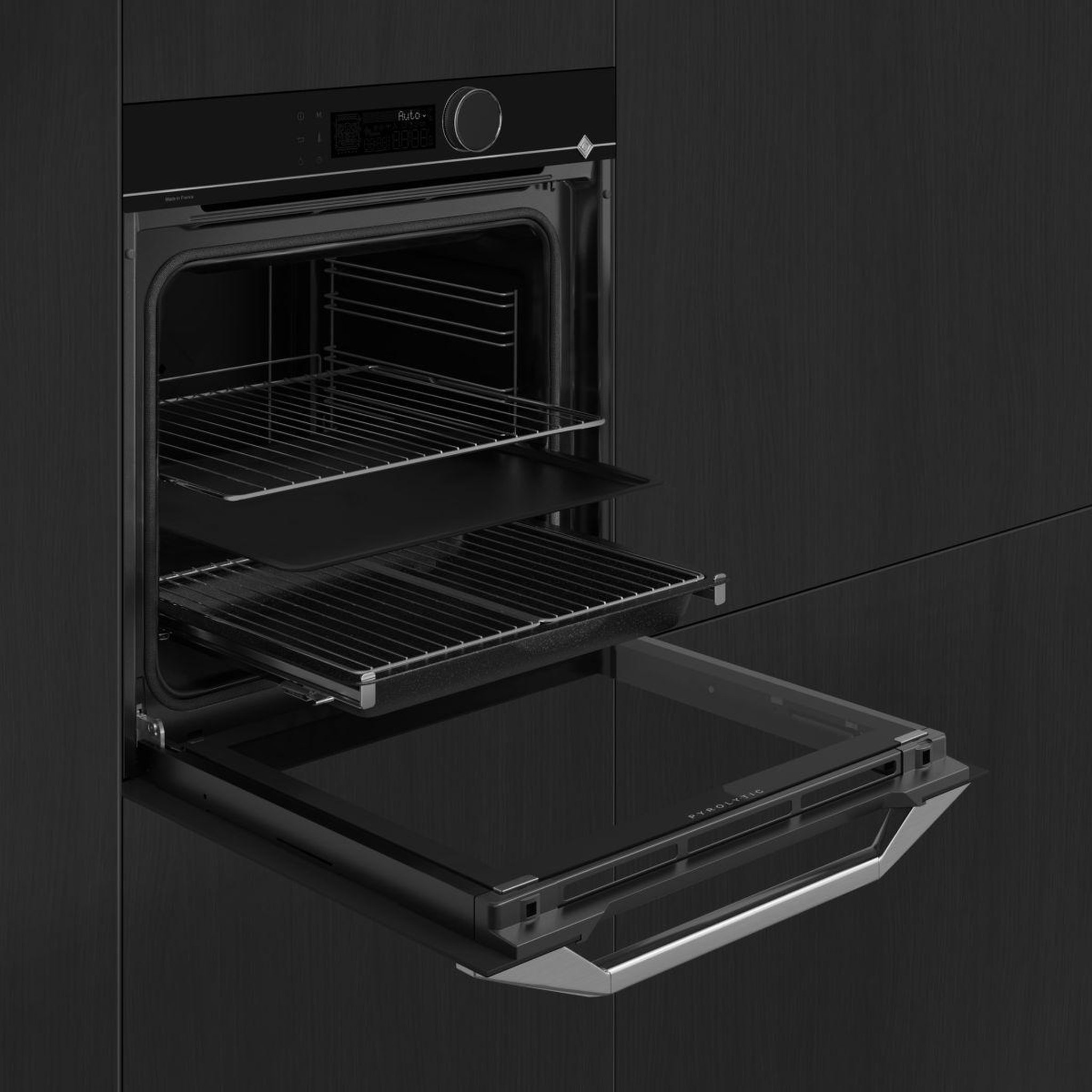 Voir la diapositive 5 : De Dietrich Four encastrable DOP4543X Inox Stellaire