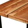 Voir la diapositive 5 : VIDAXL Table de bar Bois massif d'Acacia 150x70x107 cm