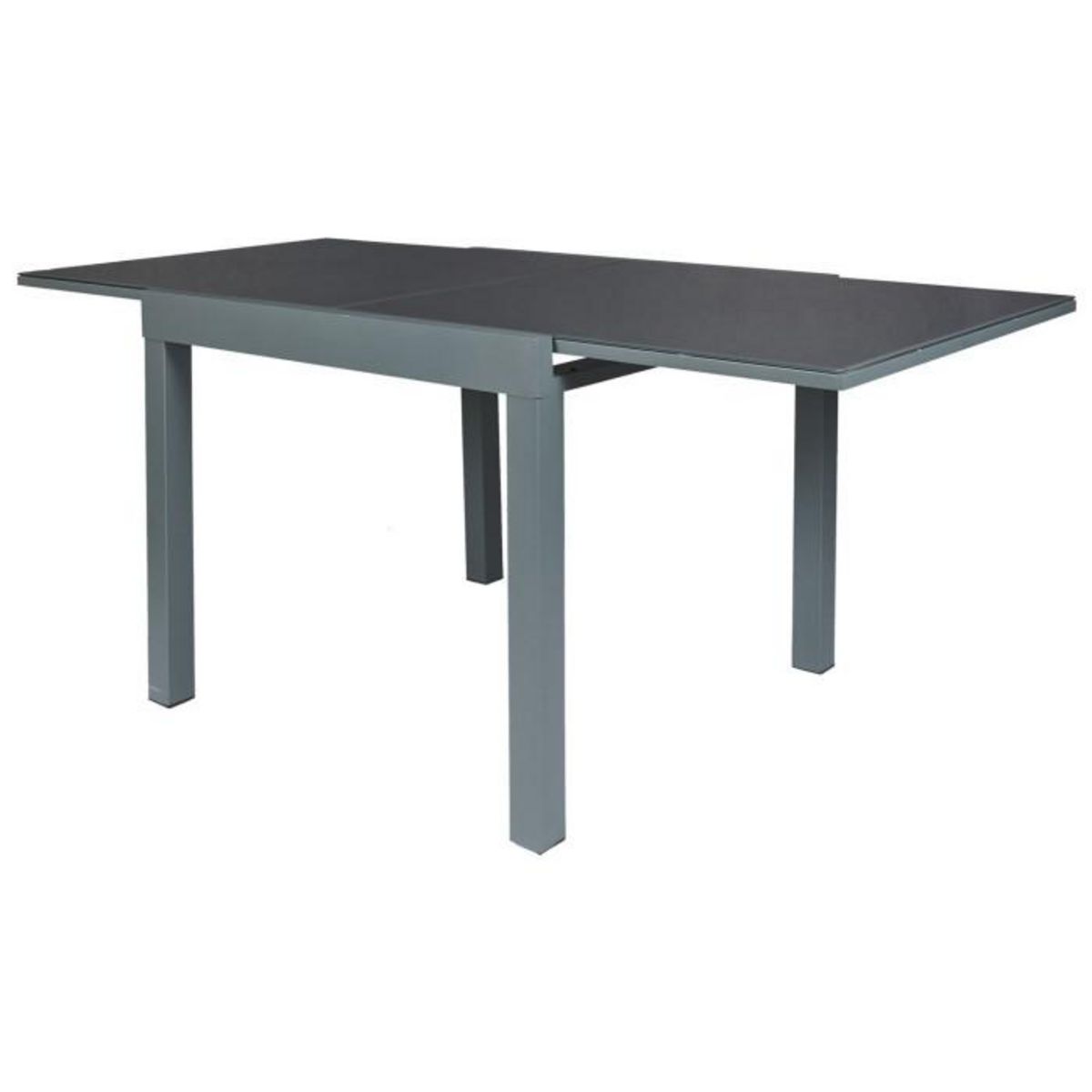 Paris Prix Table de Jardin Extensible  Haria  80-160cm Gris