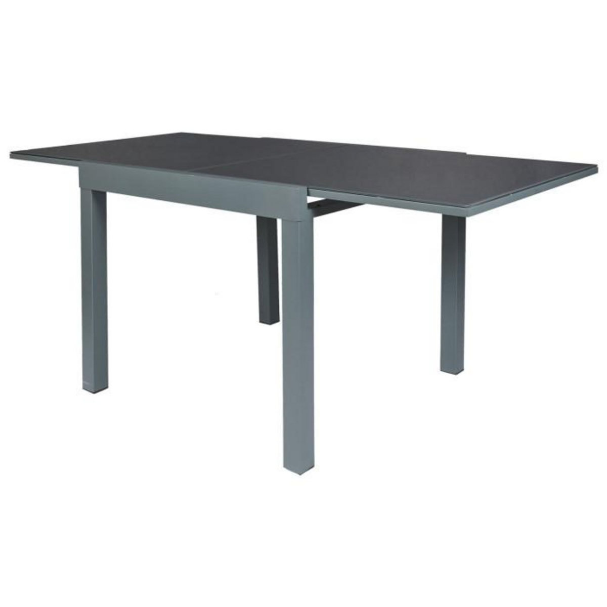 Paris Prix Table de Jardin Extensible  Haria  80-160cm Gris