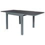 Voir la diapositive 3 : Paris Prix Table de Jardin Extensible  Haria  80-160cm Gris