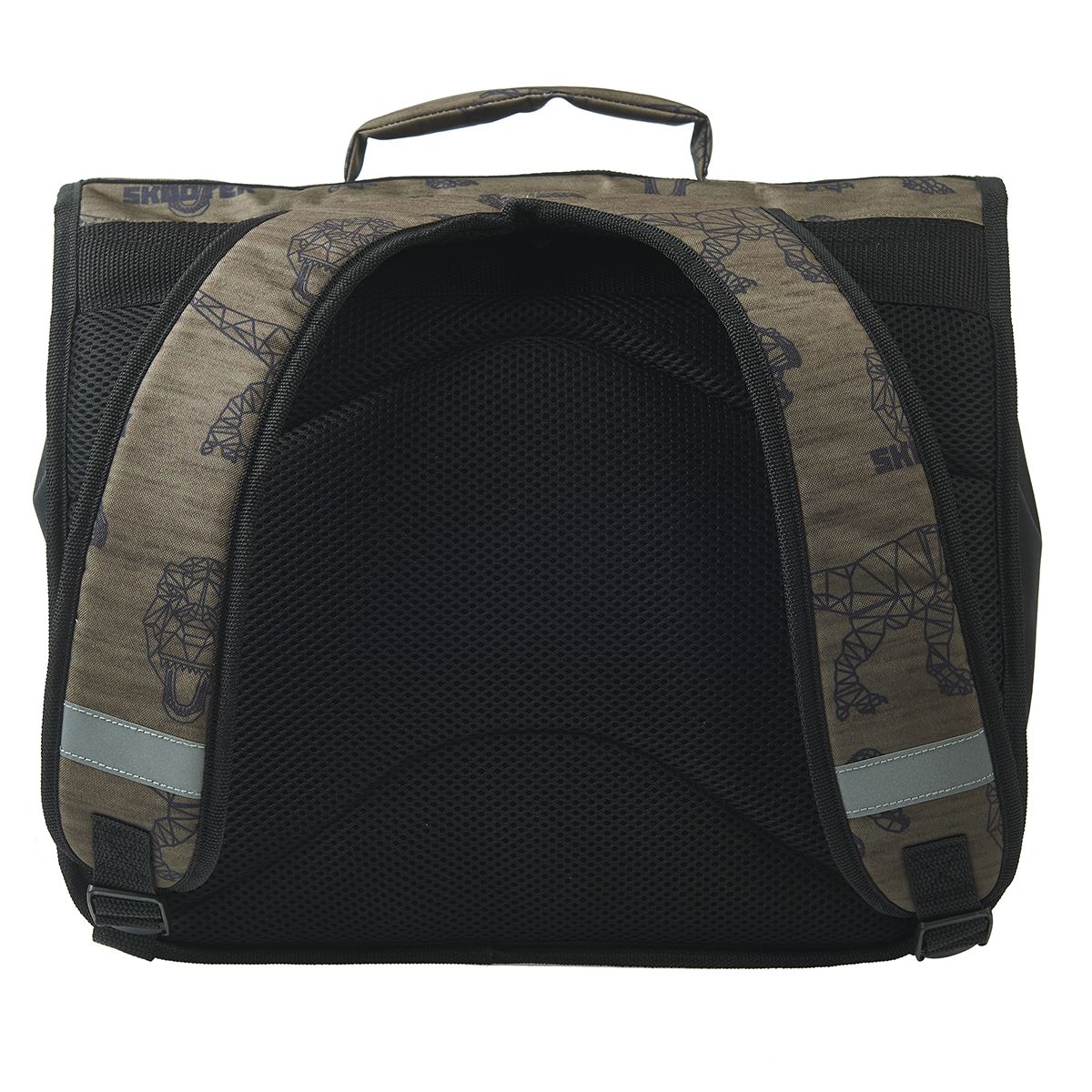 Cartable 38 cm CP/CE1/CE2 marron SKOOTER DINO