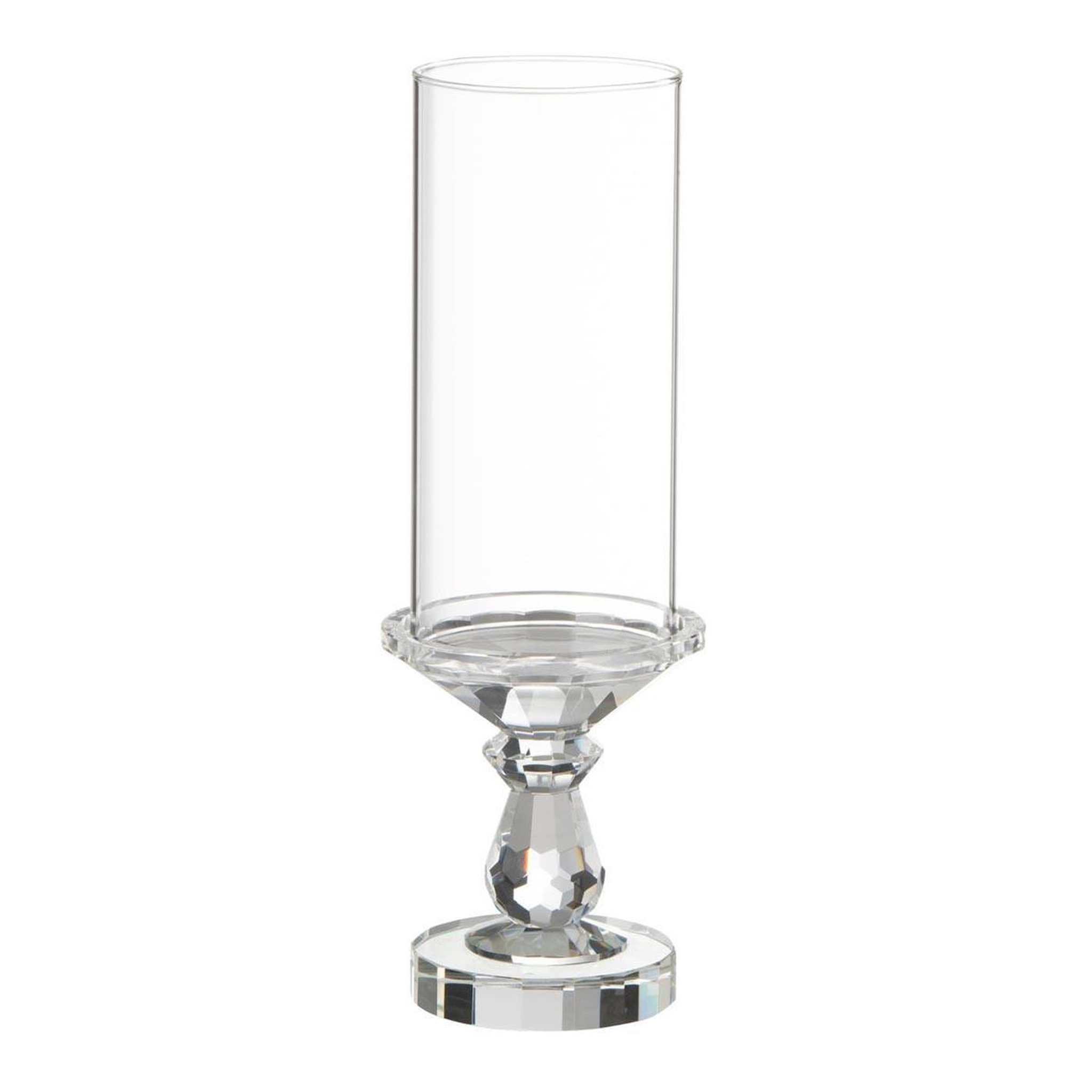J-LINE Photophore Design en Cristal  Marie  35cm Transparent