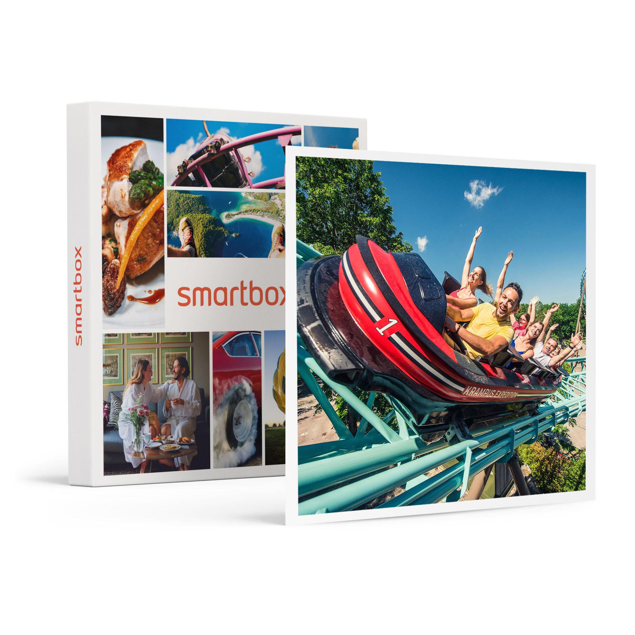 Voir la diapositive 1 : Smartbox Journée à Nigloland pour 2 adultes et 1 enfant - Coffret Cadeau Sport & Aventure