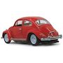 Voir la diapositive 3 : Jamara Voiture télécommandée VW Käfer RC Diecast 1:18 rouge 27MHz
