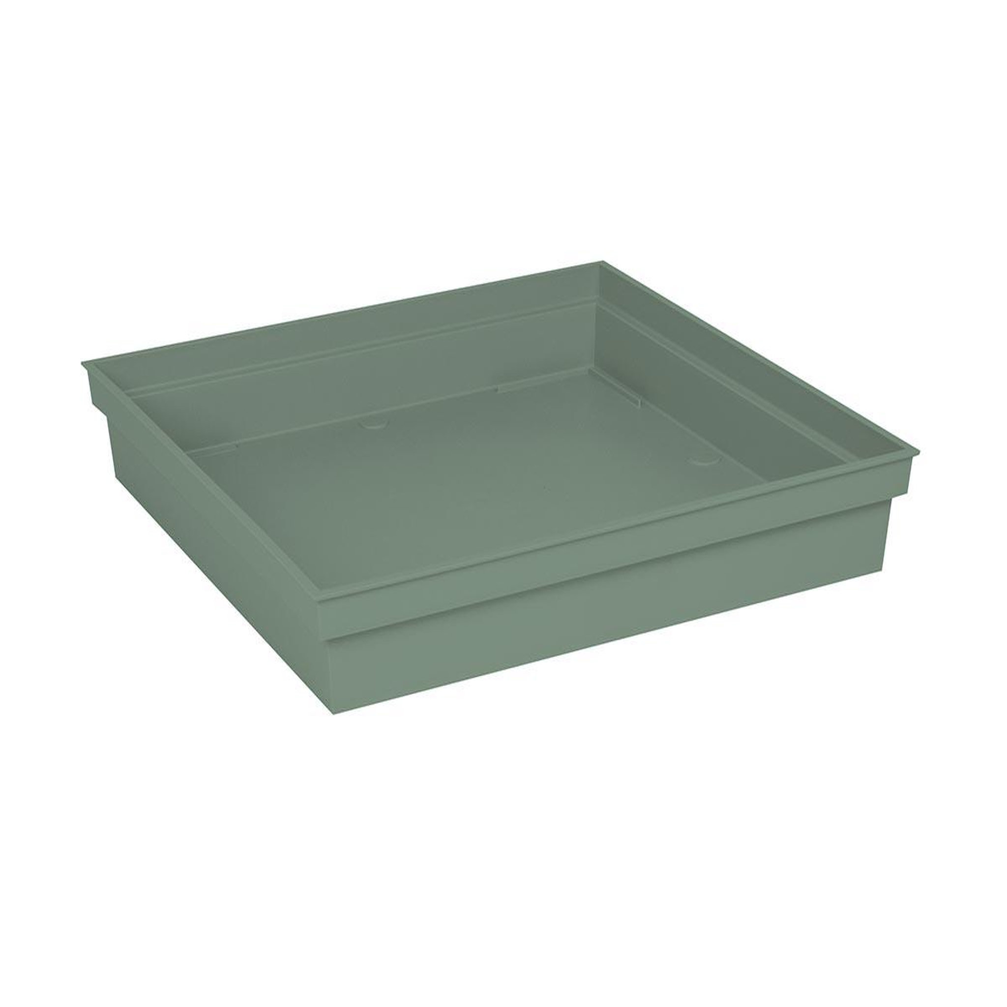 Eda Soucoupe toscane carrée 39 cm - vert laurier - eda