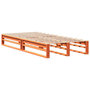 Voir la diapositive 3 : VIDAXL Cadre de lit sans matelas cire marron 90x200 cm bois pin massif