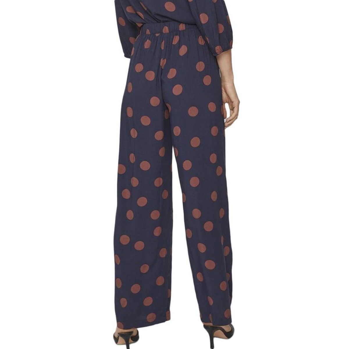 Vila Pantalon fluide  Femme Vila Rosa