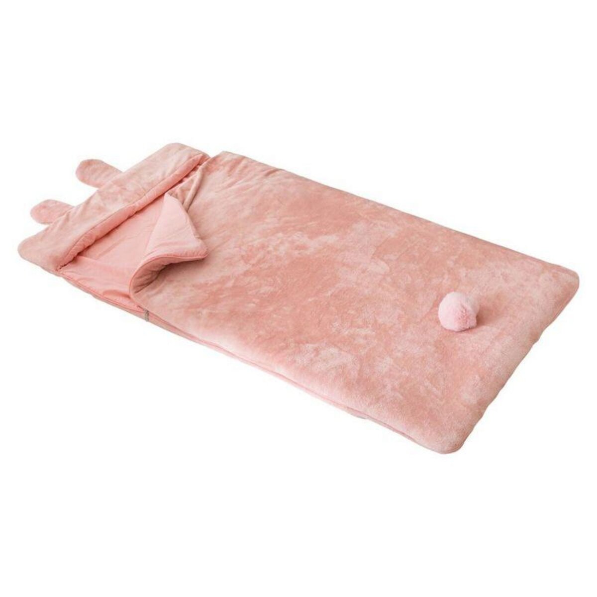 Sac de Couchage Enfant Lapin 70x155cm Rose pas cher Auchan