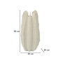 Voir la diapositive 5 : Paris Prix Vase Design en Résine  Ester  50cm Blanc