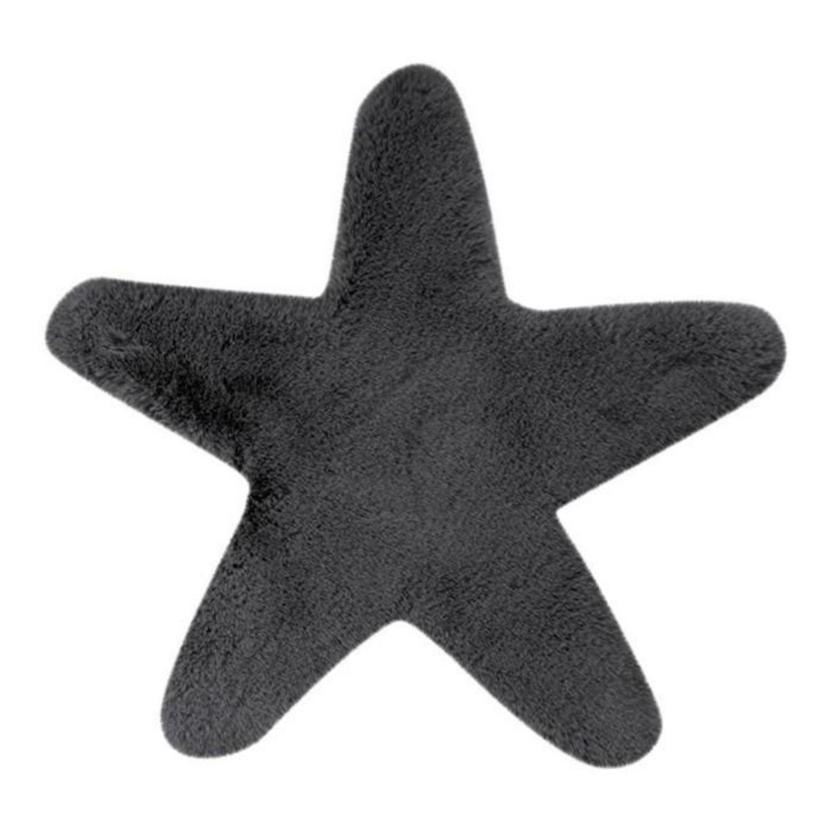 Paris Prix Tapis Déco Enfant  Lovely Star  60x63cm Anthracite
