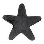 Paris Prix Tapis Déco Enfant  Lovely Star  60x63cm Anthracite