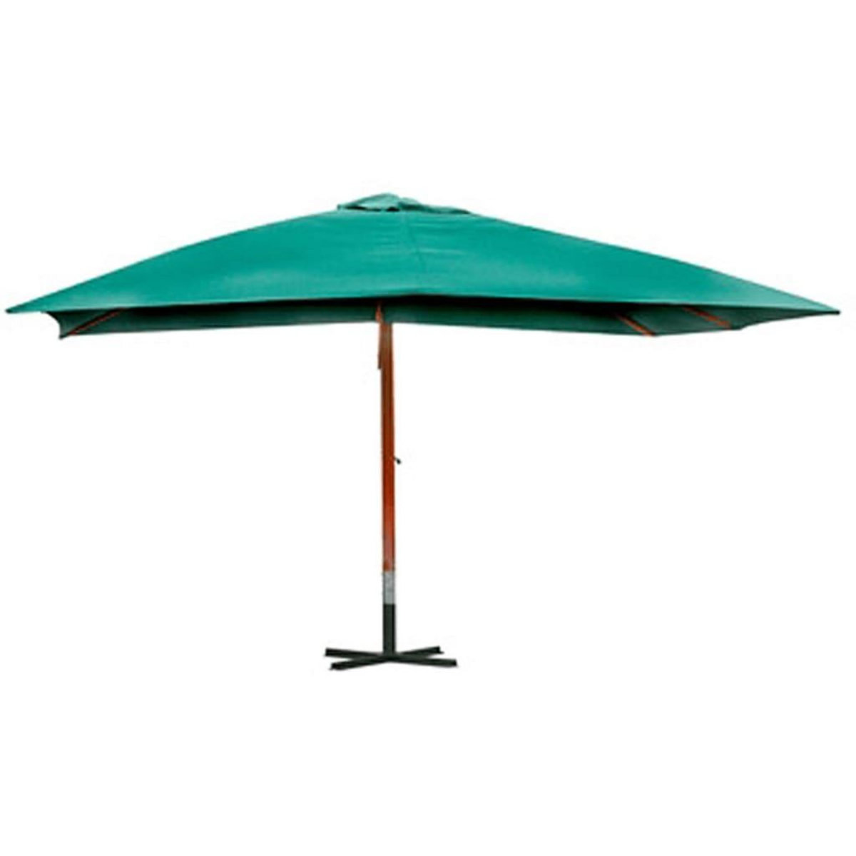 VIDAXL Parasol flottant Melia 300 x 400 cm Vert