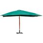 Voir la diapositive 2 : VIDAXL Parasol flottant Melia 300 x 400 cm Vert