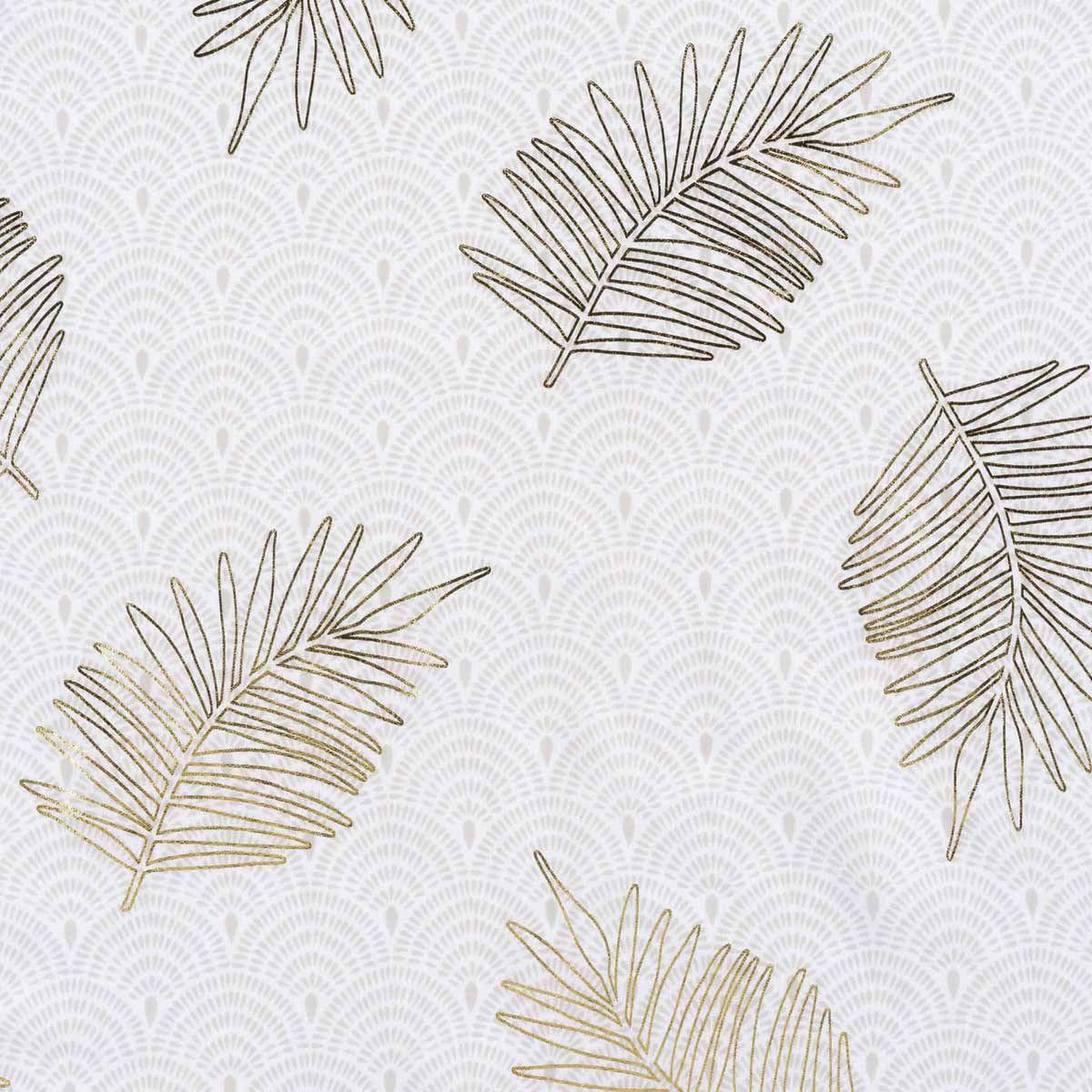 Voir la diapositive 4 : Douceur d'Intérieur Rideau voilage  sunny gold  140x240cm or