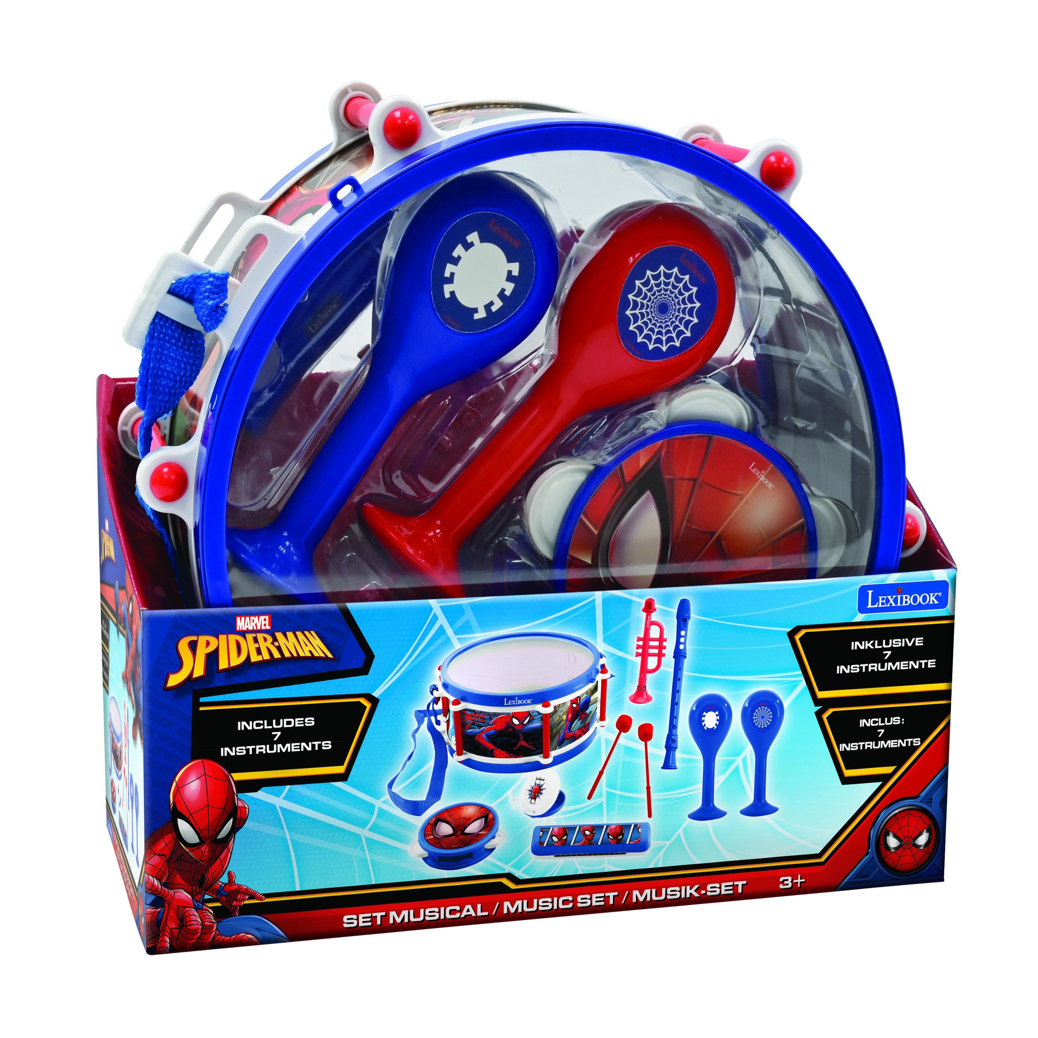 Voir la diapositive 6 : Lexibook Set Musical 7pcs Spider-Man