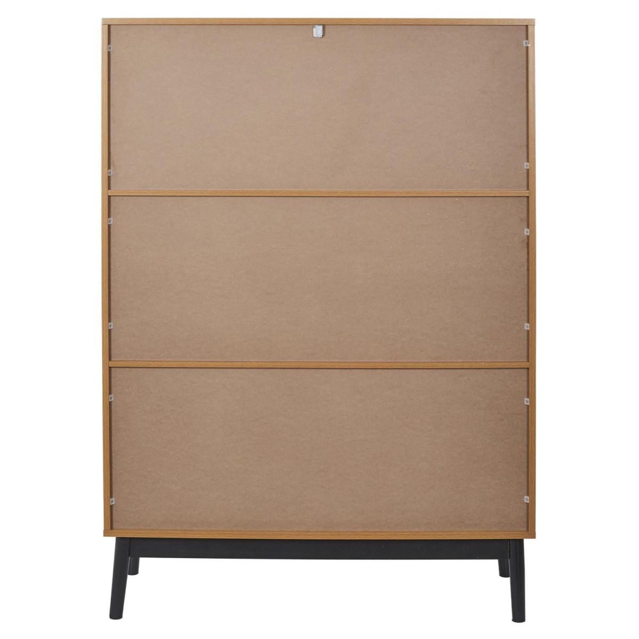 Voir la diapositive 6 : The Home Deco Factory Bibliothèque design  felix  140cm marron