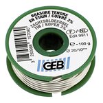 Geb Bobine pour brasure etain / cuivre, 100 g, GEB