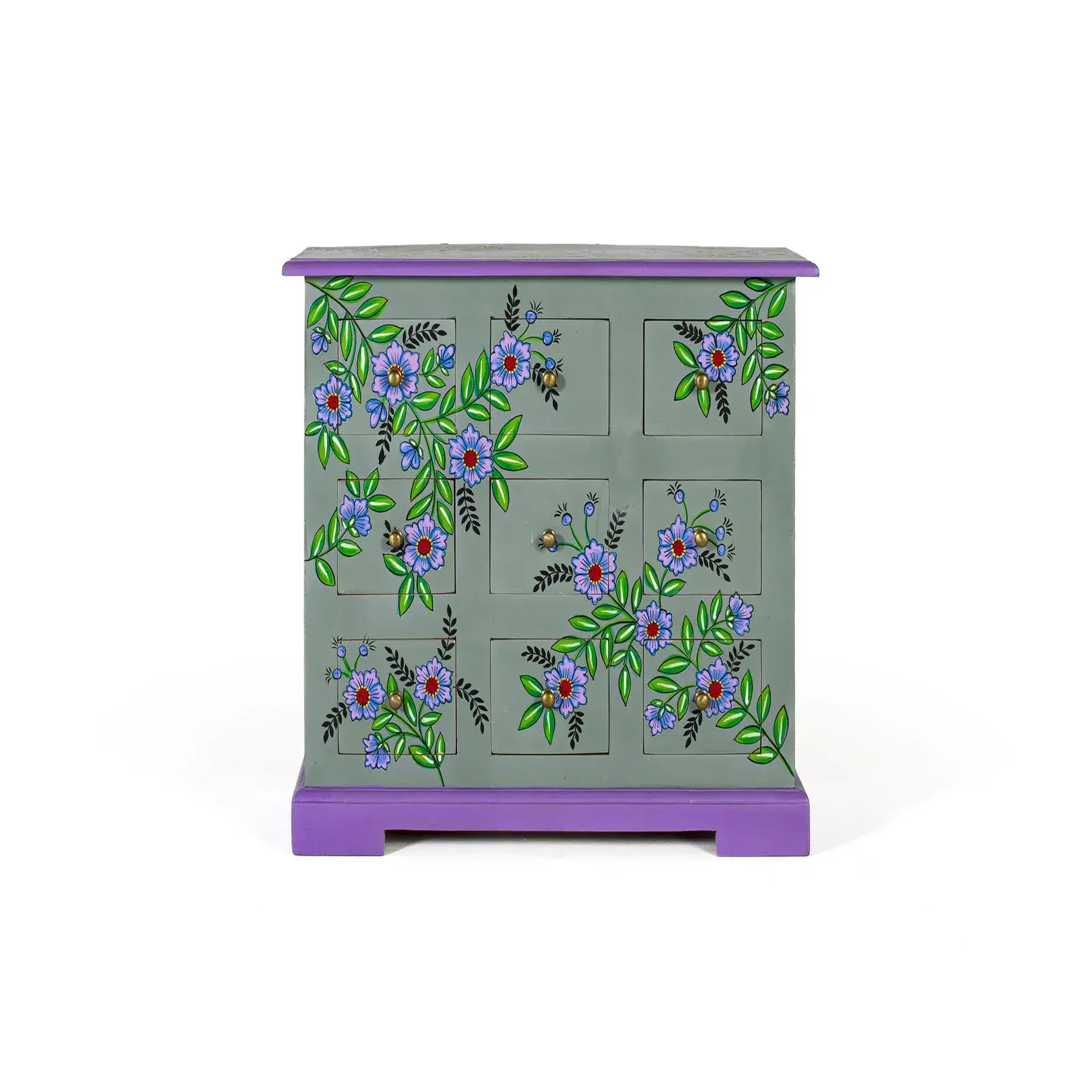 GINER Y COLOMER SL Commode en bois de manguier 70 cm style ethnique