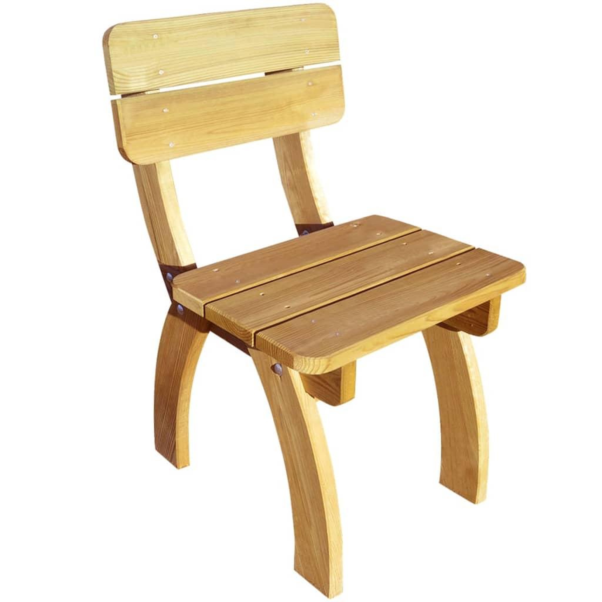 Voir la diapositive 2 : VIDAXL Chaises de jardin lot de 2 pinede impregnee