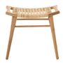 Voir la diapositive 2 : Paris Prix Tabouret en Teck  Alis  55cm Naturel