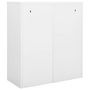 Voir la diapositive 5 : VIDAXL Armoire de bureau Blanc 90x40x102 cm Acier