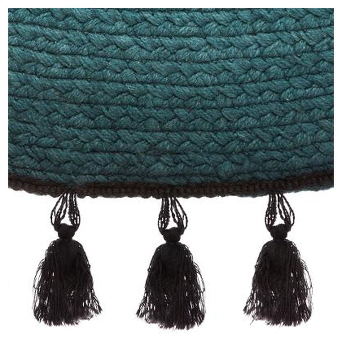 Tapis rond uni coton POP